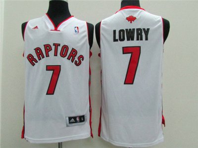 Maillot De Basket Toronto Raptors Kyle Lowry 7 Tissus Sportif Fans Edition Blanc